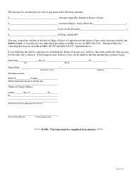 Form TL-108B Notice of Sale by Auction - Nevada, Page 2
