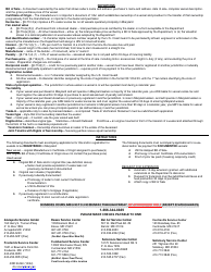 DNR Form B-240 Boat Registration Form - Maryland, Page 2