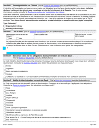 Forme 1 (SJT001F) Requete En Vertu De L&#039;article 34(1) Du Code DES Droits De La Personne - Ontario, Canada (French), Page 4