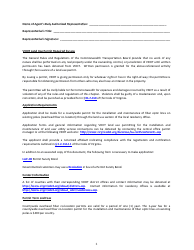 Form LUP-CWOFC Land Use Permit - Countywide Permit - Overhead Fiber Co-location - Virginia, Page 2