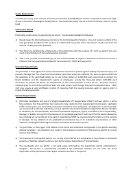 Form LUP-CWOFC Land Use Permit - Countywide Permit - Overhead Fiber Co-location - Virginia, Page 3