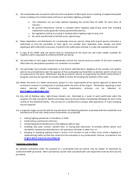 Form LUP-CWOFC Land Use Permit - Countywide Permit - Overhead Fiber Co-location - Virginia, Page 4