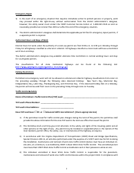 Form LUP-CWOFC Land Use Permit - Countywide Permit - Overhead Fiber Co-location - Virginia, Page 5