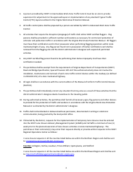 Form LUP-SUSO Land Use Permit - Surveying Operations - Virginia, Page 4