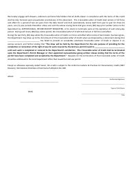 Form LUP-LC Land Use Permit - Bank Irrevocable Letter of Credit - Virginia, Page 2