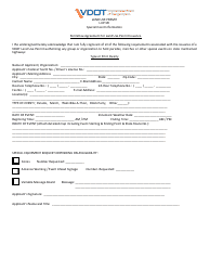 Document preview: Form LUP-SEI Land Use Permit - Special Event Information - Virginia