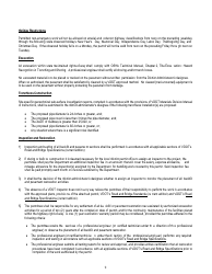 Form LUP-SPG Land Use Permit - Special Provisions - General - Virginia, Page 9