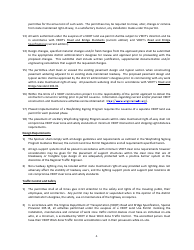 Form LUP-WSP Land Use Permit - Wayfinding Sign Program - Virginia, Page 4