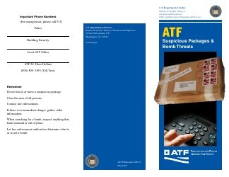 Document preview: Suspicious Packages & Bomb Threats