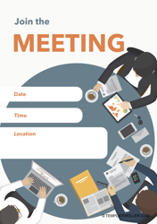 Document preview: Meeting Invitation Template - Round Table