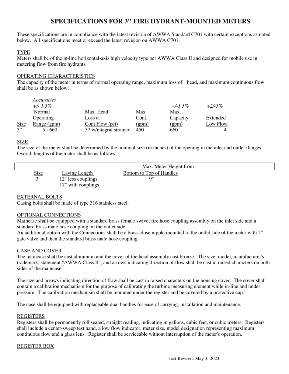 Hydrant Mounted Water Meter Permit - City of Austin, Texas, Page 5