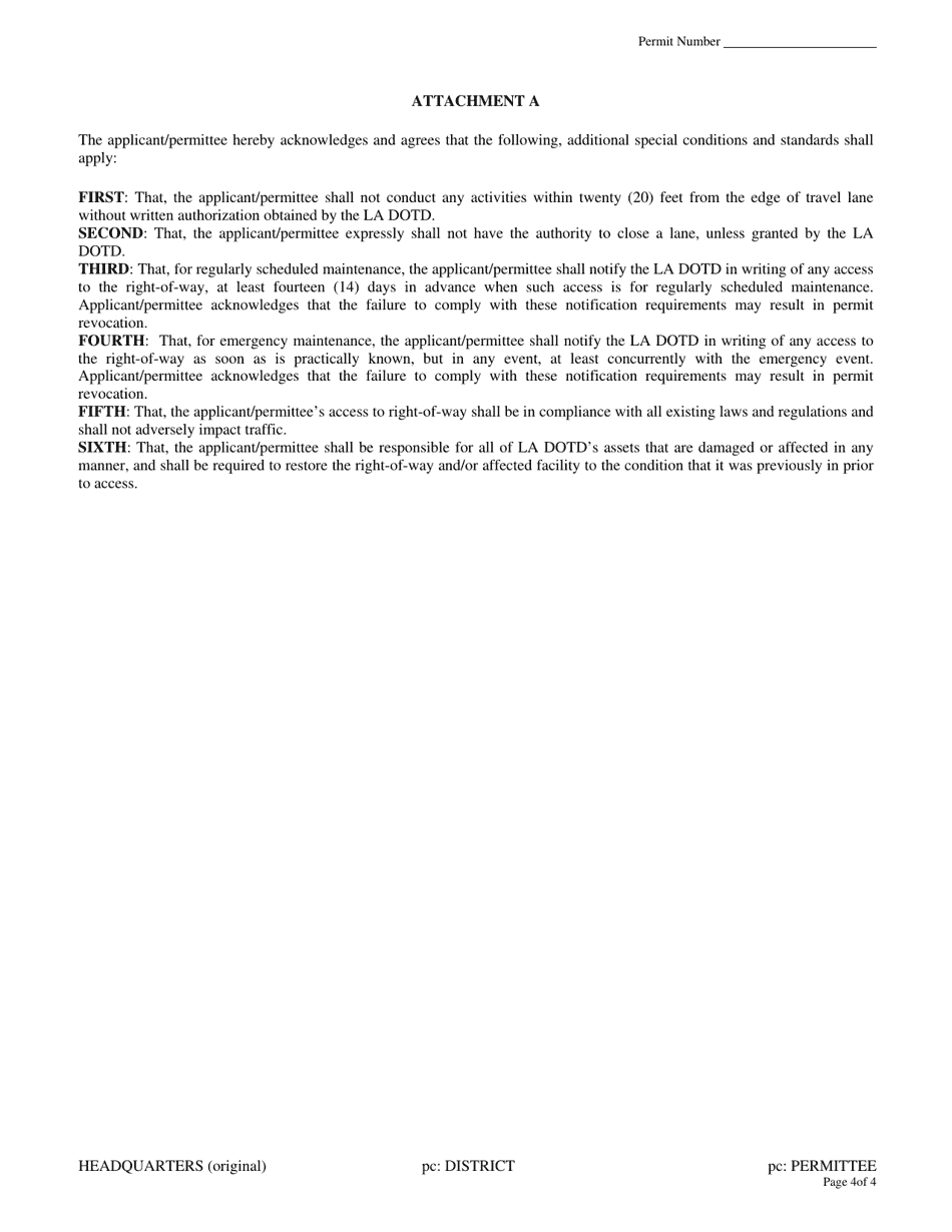 Automatic License Plate Camera Permit - Louisiana, Page 4