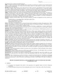Fiber Optic Permit (Interstate and Other Controlled Access) - Louisiana, Page 2