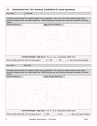 Final Report Form - Feasibility Study Grants - Water Conservation, Reuse and Storage Grant Program - Oregon, Page 3