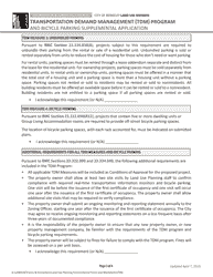 Transportation Demand Management (Tdm) Program and Bicycle Parking Supplemental Application - City of Berkeley, California, Page 3