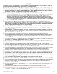 Form DCF-F-CFS782 Initial License Application - Day Camps for Children - Wisconsin, Page 7