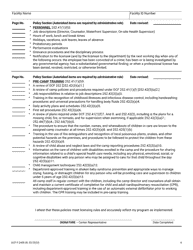 Form DCF-F-2409 Policy Checklist - Day Camps - Wisconsin, Page 4