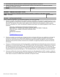 Formulario DCF-F-419-S Solicitud De Revision De Rehabilitacion - Wisconsin (Spanish), Page 7