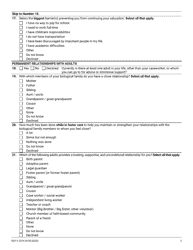 Form DCF-F-2574 National Youth in Transition Database (Nytd) Survey for Wisconsin Youth Age 17 - Wisconsin, Page 3