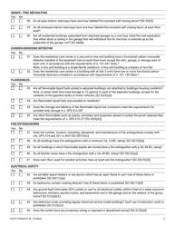 Form DCF-F-CFS0357-E Fire Safety Inspection - Residential Care Centers - Wisconsin, Page 3