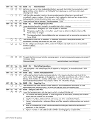 Form DCF-F-CFS0787 Child Foster Care Licensing Checklist - Wisconsin, Page 8