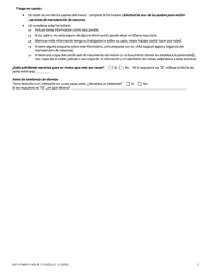 Formulario DCF-F-DWSC11002-S Solicitud Del Tutor Para Recibir Servicios De Manutencion De Menores - Wisconsin (Spanish), Page 2