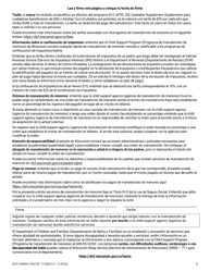 Formulario DCF-F-DWSC11002-S Solicitud Del Tutor Para Recibir Servicios De Manutencion De Menores - Wisconsin (Spanish), Page 9