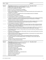 Form DCF-F-CFS2048 Policy Checklist - Group Child Care Centers - Wisconsin, Page 6