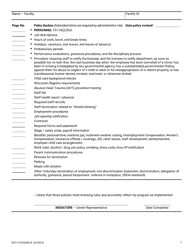 Form DCF-F-CFS2048 Policy Checklist - Group Child Care Centers - Wisconsin, Page 7