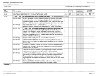 Form DCF-F-CFS2242 Initial Licensing Checklist - Group Child Care Centers - Wisconsin, Page 22