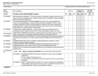 Form DCF-F-CFS2242 Initial Licensing Checklist - Group Child Care Centers - Wisconsin, Page 6