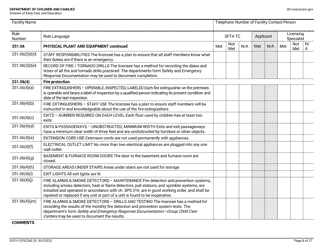Form DCF-F-CFS2242 Initial Licensing Checklist - Group Child Care Centers - Wisconsin, Page 8