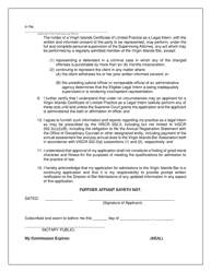 Application for a Virgin Islands Certificate of Limited Practice as a Legal Intern - Virgin Islands, Page 6