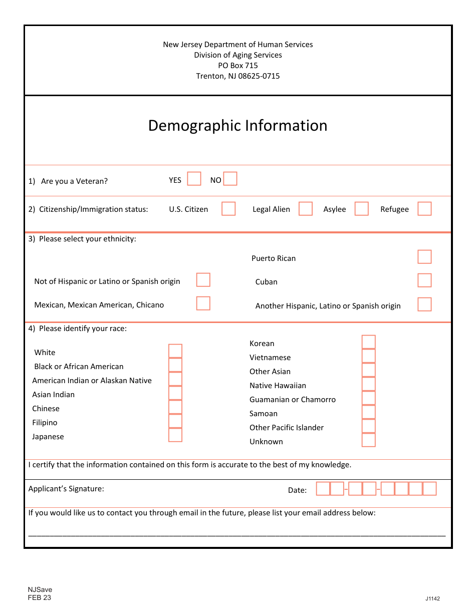 Form J1142 Njsave Application - New Jersey, Page 19
