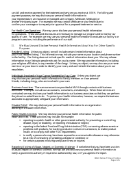 HIPAA Notice of Privacy Practices - Minnesota, Page 2