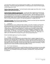 HIPAA Notice of Privacy Practices - Minnesota, Page 5