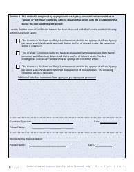 Appendix G Conflict of Interest Disclosure Form - Minnesota, Page 2