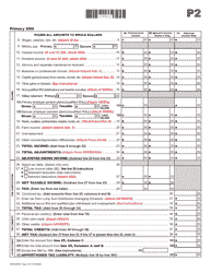 Form AR1000NR Individual Income Tax Return - Nonresident and Part Year Resident - Arkansas, Page 2