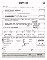 Form AR1000NR Individual Income Tax Return - Nonresident and Part Year Resident - Arkansas, Page 3
