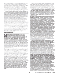 Instrucciones para IRS Formulario 941-X (PR) Ajuste a La Declaracion Federal Trimestral Del Patrono O Reclamacion De Reembolso (Spanish), Page 2