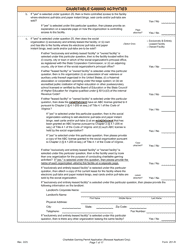 Form 201-R Charitable Gaming Permit Application (Renewal Applicant Only) - Virginia, Page 7