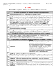 Form OCRP-100 Remittance Form - Virginia Exemption Application for a Charitable or Civic Organization - Virginia, Page 11