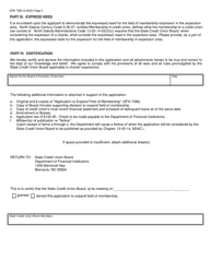 Form SFN7386 Application to Expand Field of Membership - North Dakota, Page 2