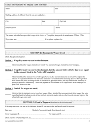 Employer Response Form - Colorado, Page 2