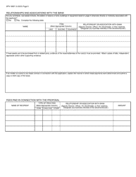Form SFN18857 Application to Move Main Office or Facility (&quot;branch&quot;) - North Dakota, Page 5