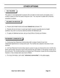 State Form 45870 Self-assessment Guide for Long Term Care Insurance - Indiana, Page 12