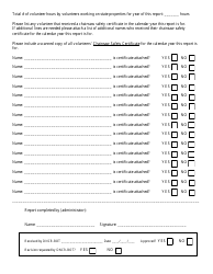 End of Year Reporting Form - New Hampshire, Page 2