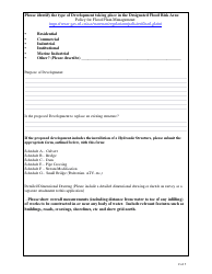 Schedule I Development in a Designated Flood Risk Area - Newfoundland and Labrador, Canada, Page 2