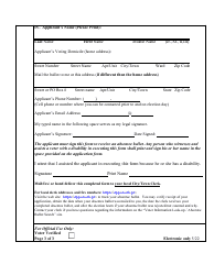 Accessible Electronic Absentee Ballot - New Hampshire, Page 3