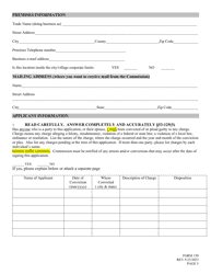 Form 150 Application for Liquor License - Pedal Pub - Nebraska, Page 5